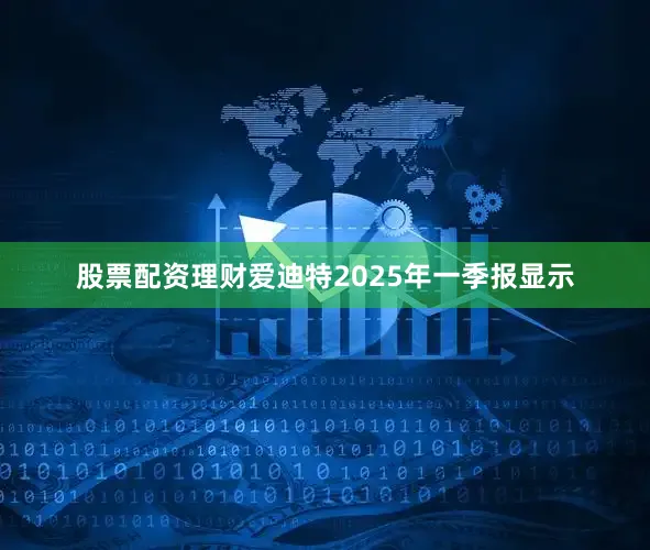 股票配资理财爱迪特2025年一季报显示